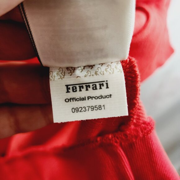 Puma Scuderia Ferrari Race T7 Track Jacket Red Black 620988-02 Size XXL Men's - Picture 13 of 14